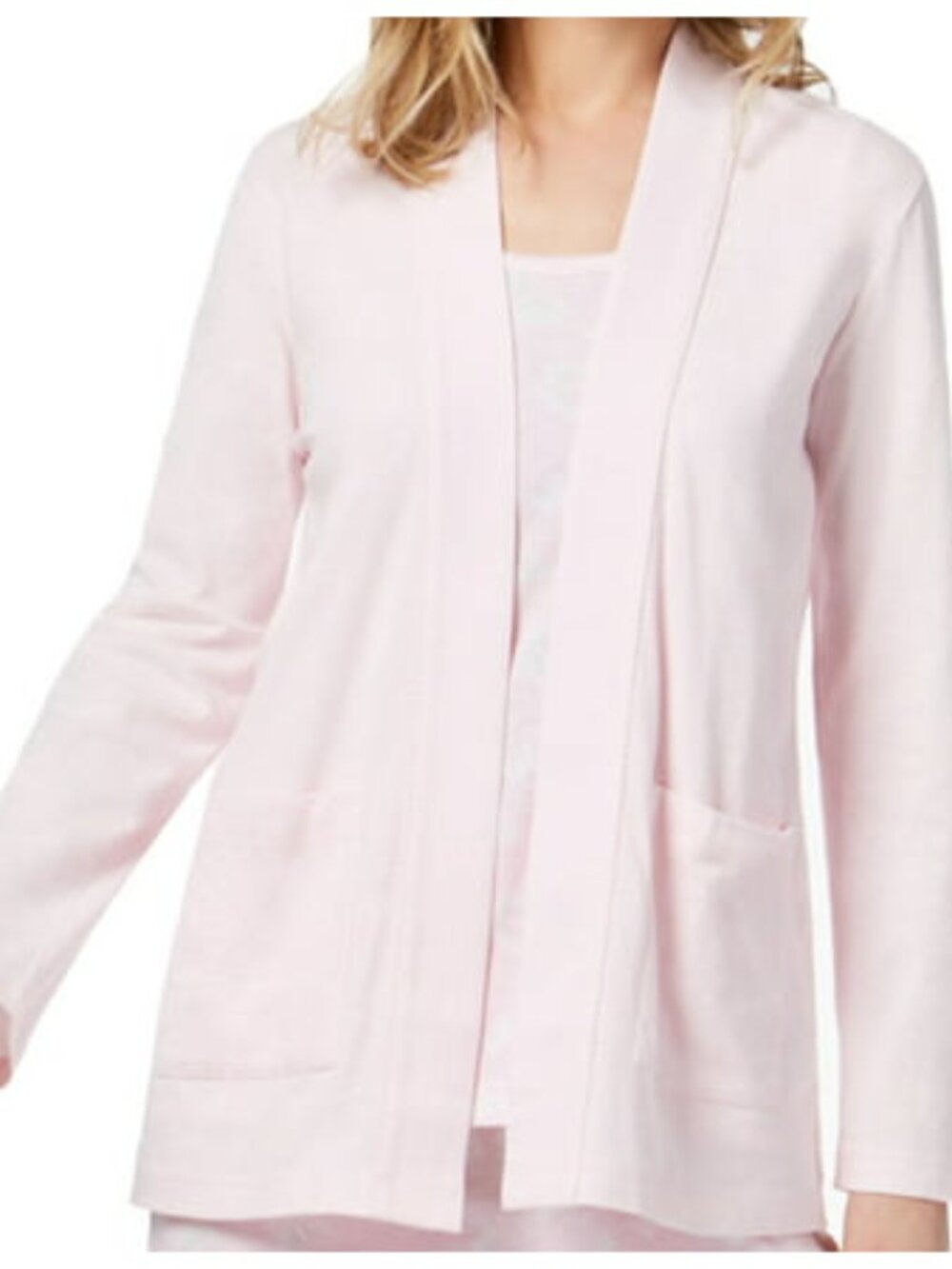 Charter Club Womens Plus Size Cotton Cardigan